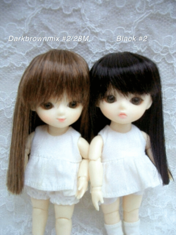Wig / 4-5 inch / Straight Long