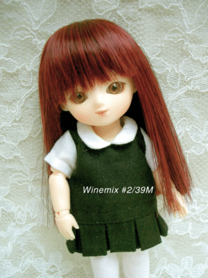 Wig / 4-5 inch / Straight Long (Winemix #2/39M)