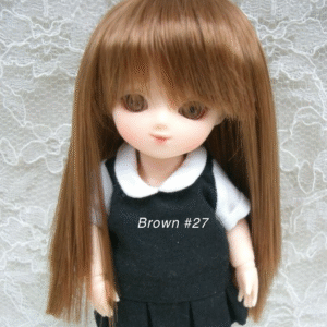 Wig / 4-5 inch / Straight Long (Brown #27)