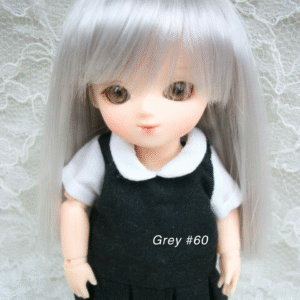 Wig / 4-5 inch / Straight Long (Grey #60)