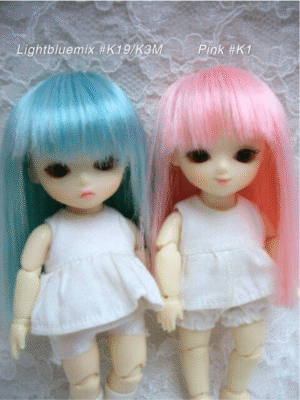 Wig / 4-5 inch / Straight Long (Pink #K1)