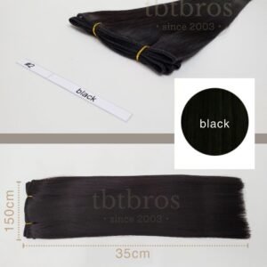 Heat-Resistant Wig Wefting (Black #2)