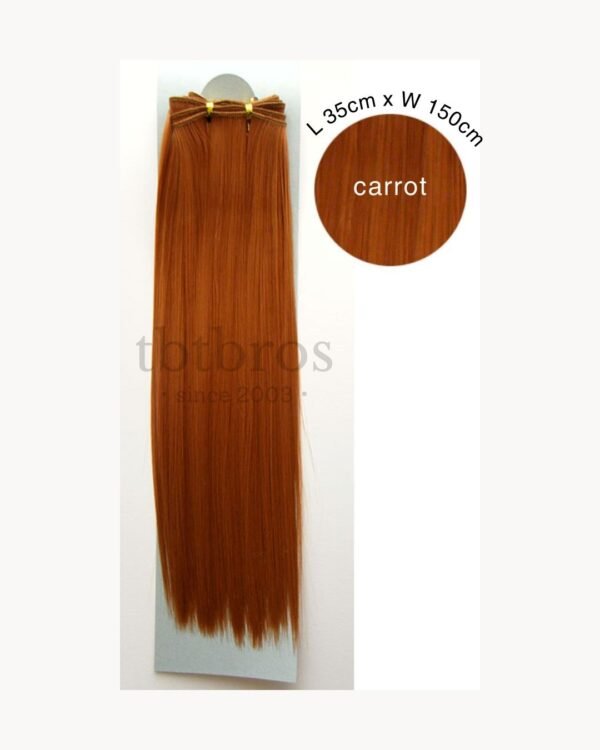 Heat-Resistant Wig Wefting