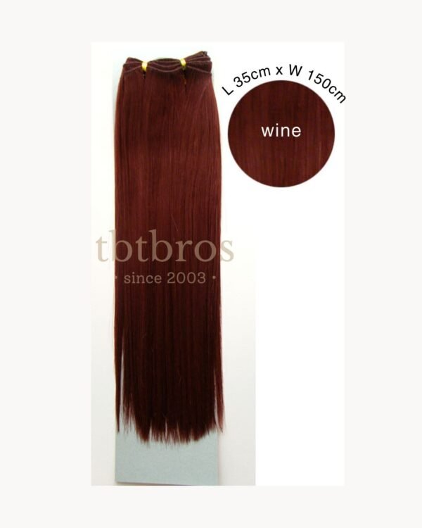 Heat-Resistant Wig Wefting