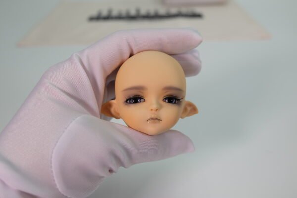Lati / Yellow line / Tan skin elf ear head