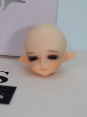 Lati / Yellow line / White skin elf ear head