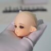 Lati / Yellow line / White skin elf ear head
