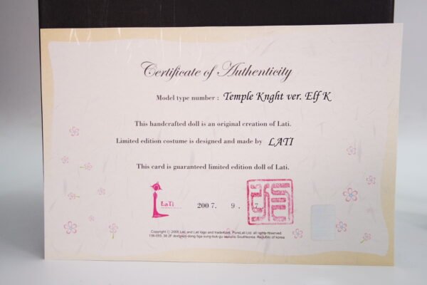 Lati / Red line / Temple Knight ver. Elf K 2007 Limited