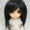 Wig / 5.5 inch / Short (Black #2)