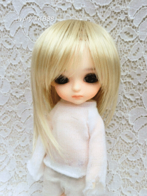 Wig / 5.5 inch / Short (Ivory #KB88)
