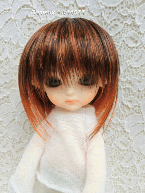 Wig / 5.5 inch / Short (Rustmix #4/145T)
