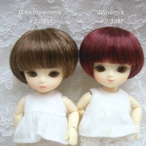 Wig / 4-5 inch / Short (Darkbrownmix #2/28M)