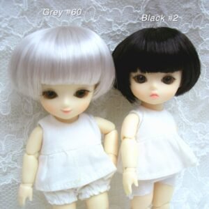 Wig / 4-5 inch / Short (Black #2)