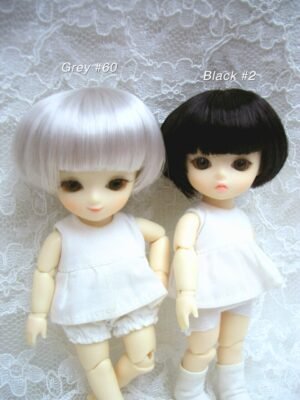 Wig / 4-5 inch / Short (Grey #60)