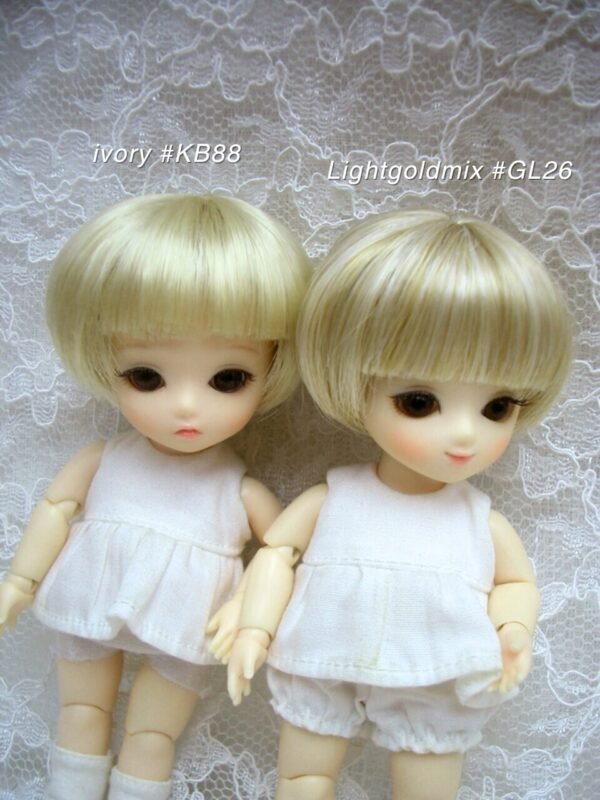 Wig / 4-5 inch / Short (Ivory #KB88)
