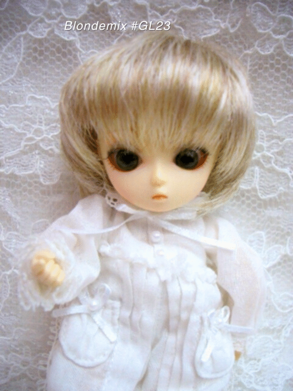 Wig / 4-5 inch / Fluffy Short (Blondemix #GL23)