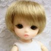 Wig / 4-5 inch / Fluffy Short (Lightgoldbrown #25)