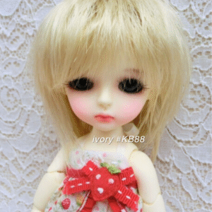 Wig / 5.5 inch / Fluffy Short (Ivory #KB88)