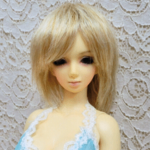Wig / 5.5 inch / Fluffy Short (Lightgoldmix #GL26)