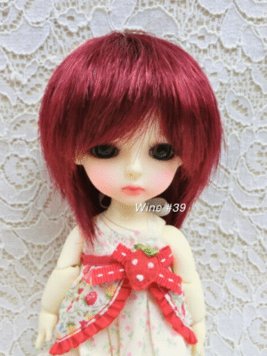 Wig / 5.5 inch / Fluffy Short (Wine #39)