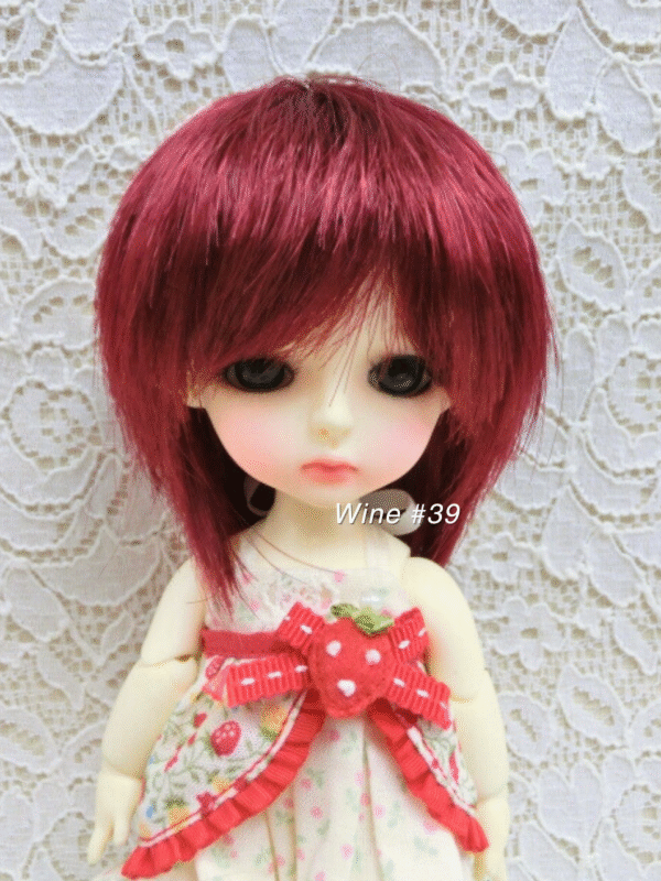 Wig / 5.5 inch / Fluffy Short (Wine #39)