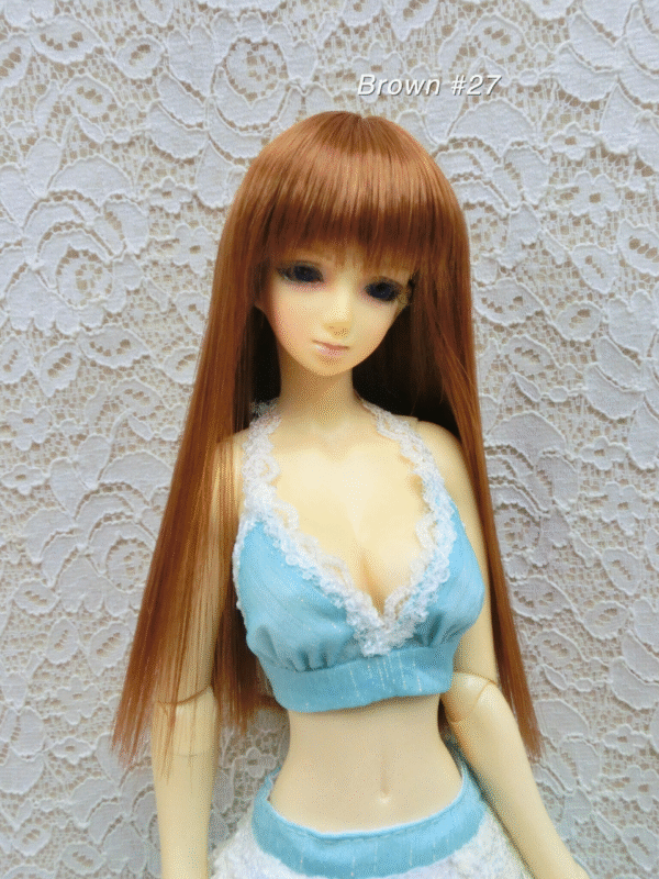 Wig / 5.5 inch / Medium Straight (Brown #27)