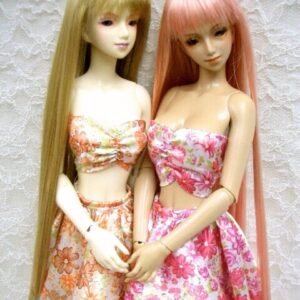 Wig / 5.5 inch / Long Straight (Lightgoldbrown #25)
