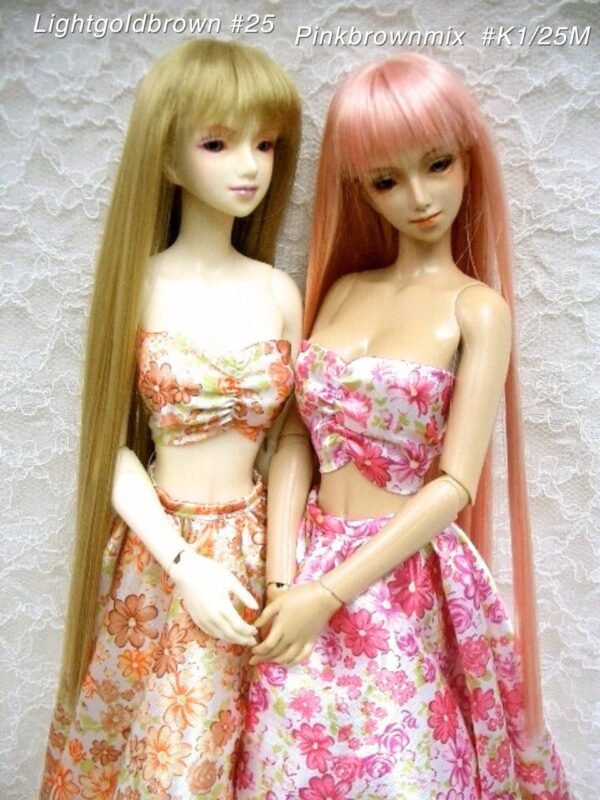 Wig / 5.5 inch / Long Straight (Pinkbrownmix #K1/25M)