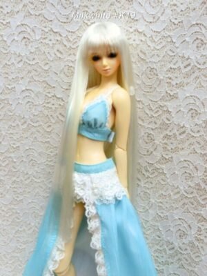 Wig / 5.5 inch / Long Straight (Milkwhite #K19)
