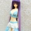 Wig / 5.5 inch / Long Straight (Purplemix #K10/K5T)