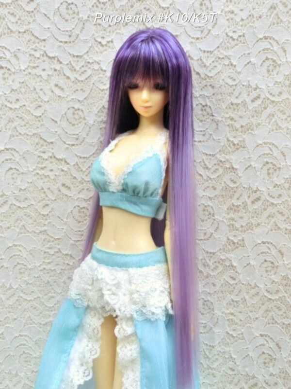 Wig / 5.5 inch / Long Straight (Purplemix #K10/K5T)