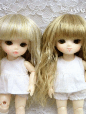 Wig / 4-5 inch / Wave (Lightgoldbrown #25)