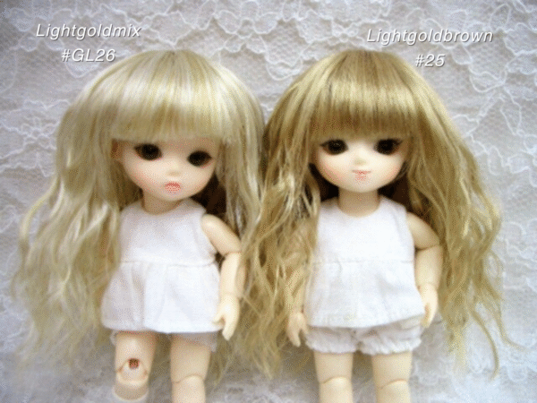 Wig / 4-5 inch / Wave (Lightgoldbrown #25)