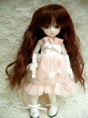 Wig / 5 inch / Long Wave (Winemix #2/39M)