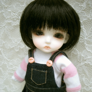 Wig / 5 inch / Short Bob (Black #2)