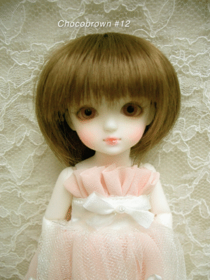 Wig / 5 inch / Short Bob (Chocobrown #12)