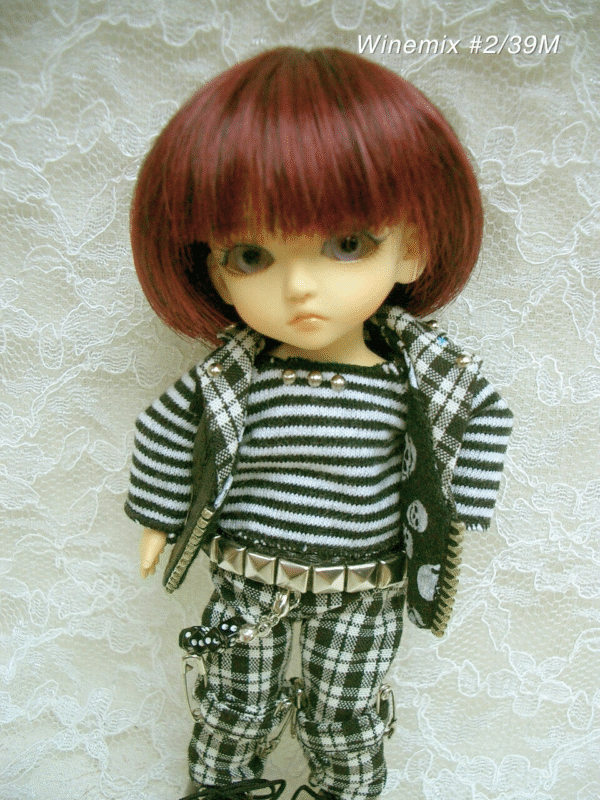 Wig / 5 inch / Short Bob (Winemix #2/39M)