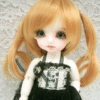Wig / 5 inch / Curly Twintails (Goldenbrown #140)