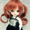 Wig / 5 inch / Curly Twintails (Saddle brown #130C)