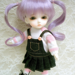 Wig / 5 inch / Curly Twintails (Purple #K5)