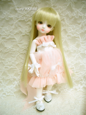 Wig / 5 inch / Straight Long (Ivory #KB88)