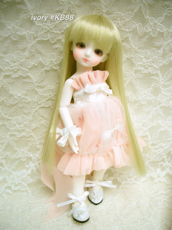 Wig / 5 inch / Straight Long (Ivory #KB88)