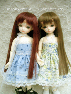 Wig / 5 inch / Straight Long (Chocobrown #12)