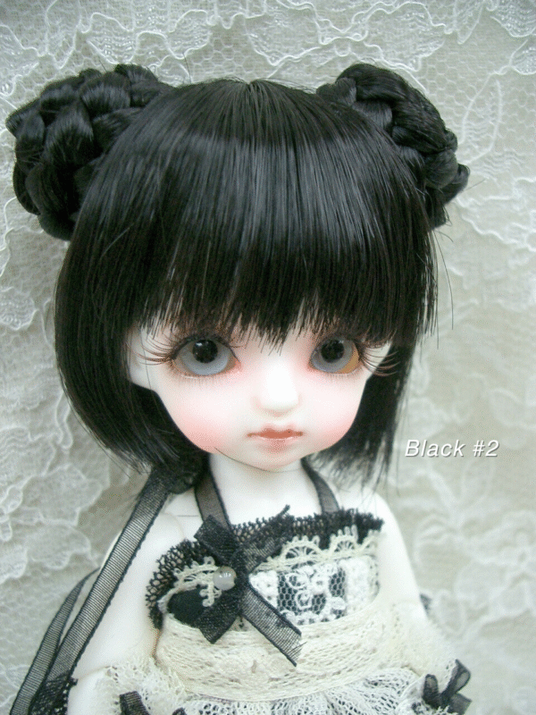 Wig / 5 inch / Chignon Short (Black #2)