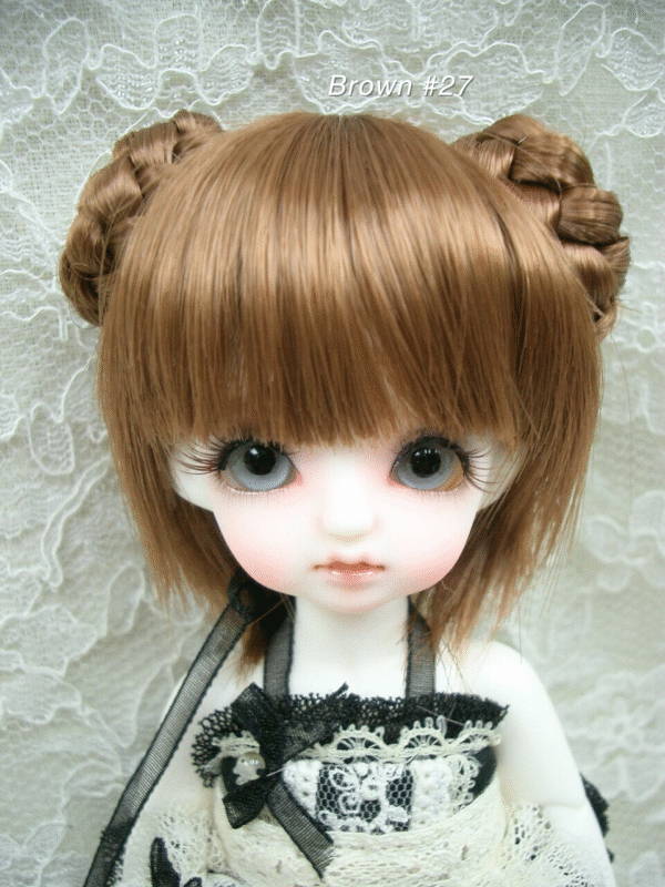 Wig / 5 inch / Chignon Short (Brown #27)