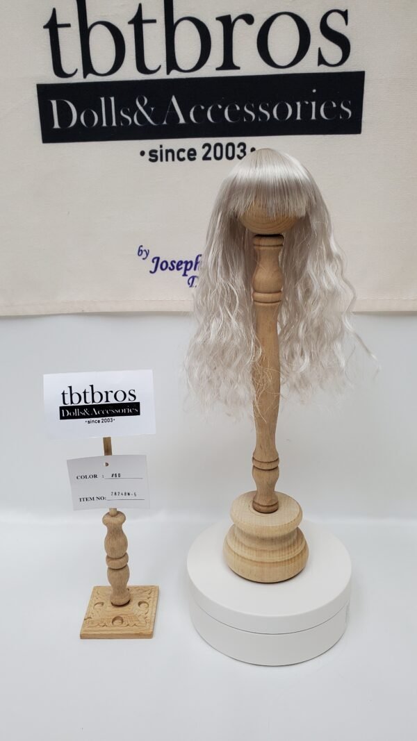 Wig / 5 inch / Long Wave (Grey #60)