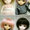 Wig / 5 inch / Short Bob (Grey #60)