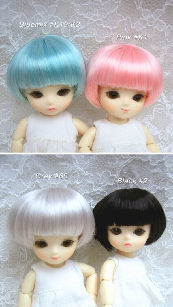 Wig / 4-5 inch / Short (Darkbrownmix #2/28M)