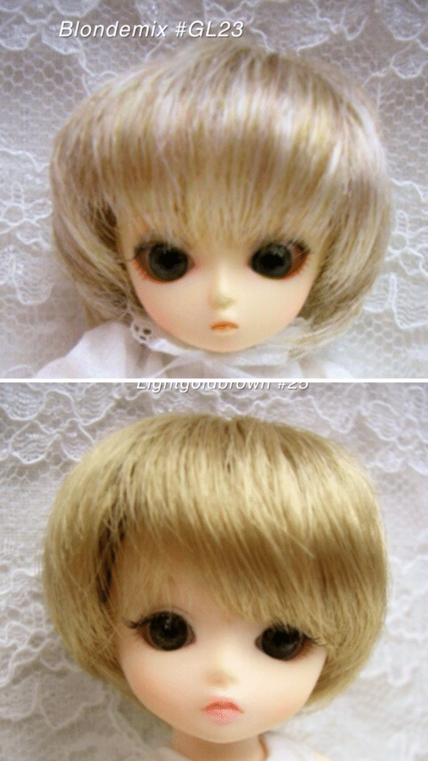 Wig / 4-5 inch / Fluffy Short (Blondemix #GL23)