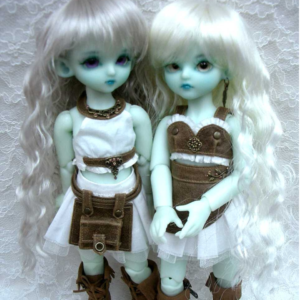 Wig / 6 inch / Long Wave (Grey #60)